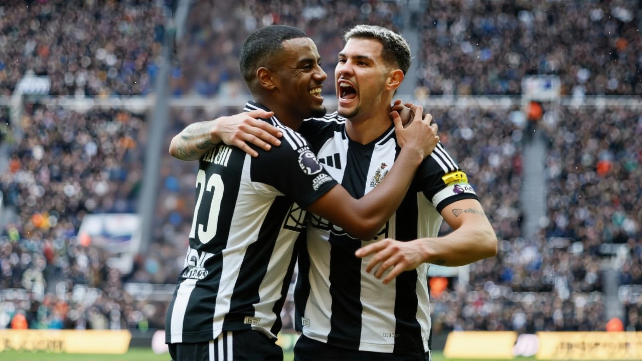 Isak’s brace fuels Newcastle’s 4-3 comeback win, propelling Magpies into fifth